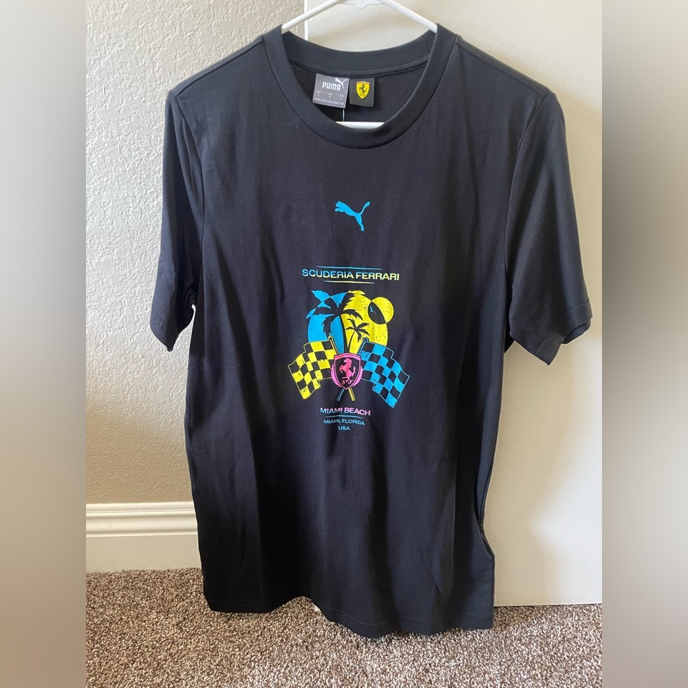 Formula 1 Scuderia Ferrari Miami tee NWT